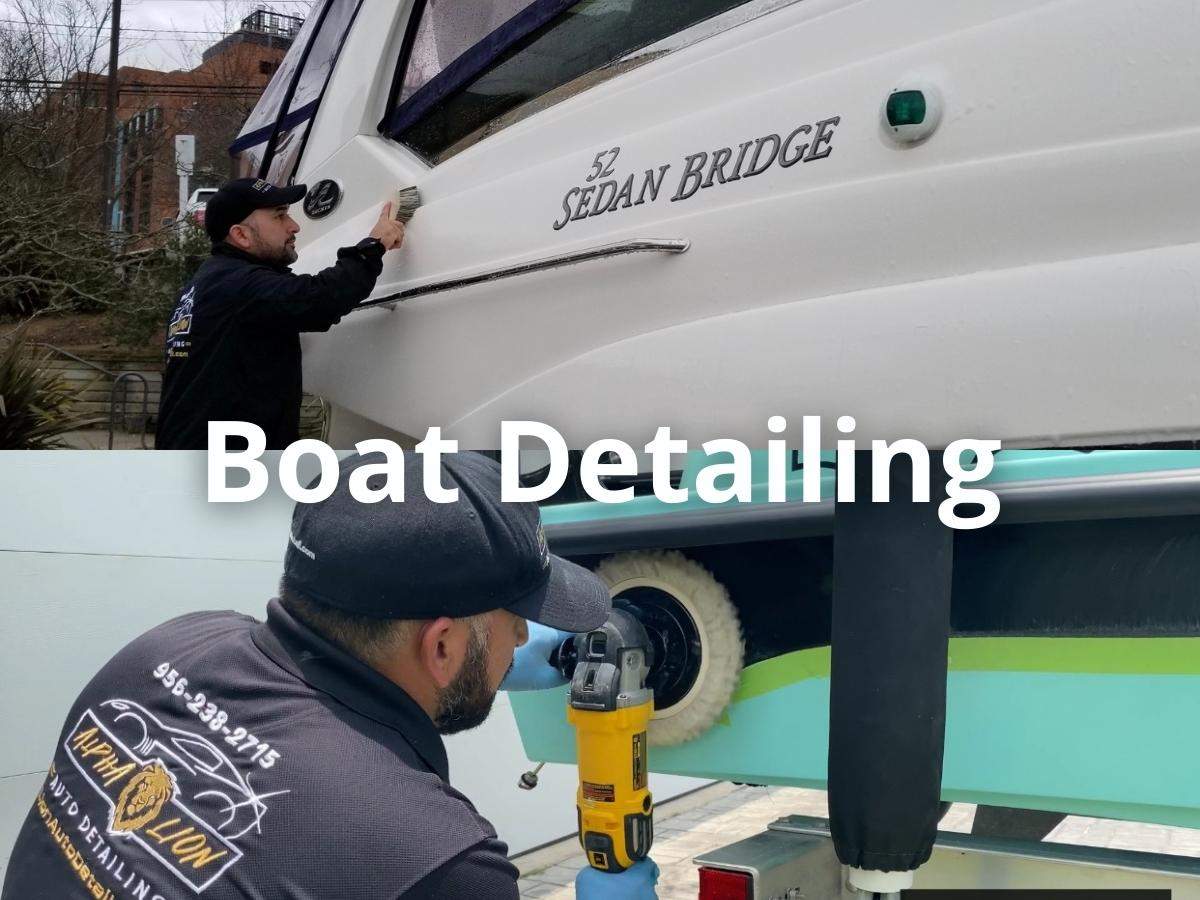 Boat Detailing Polishing