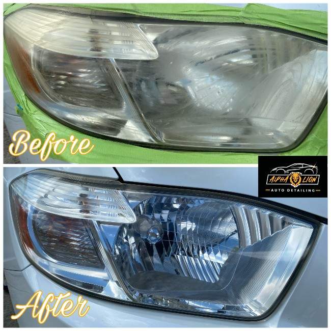 Headlight Restoration Hillsboro - OlympiClean Auto Detail